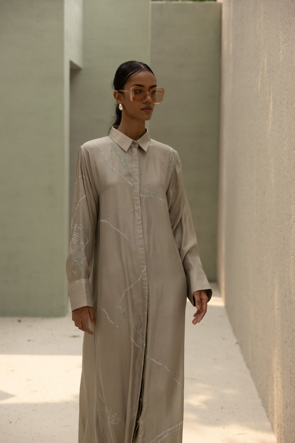 ZAHRA BANDHANI SHIRT DRESS
