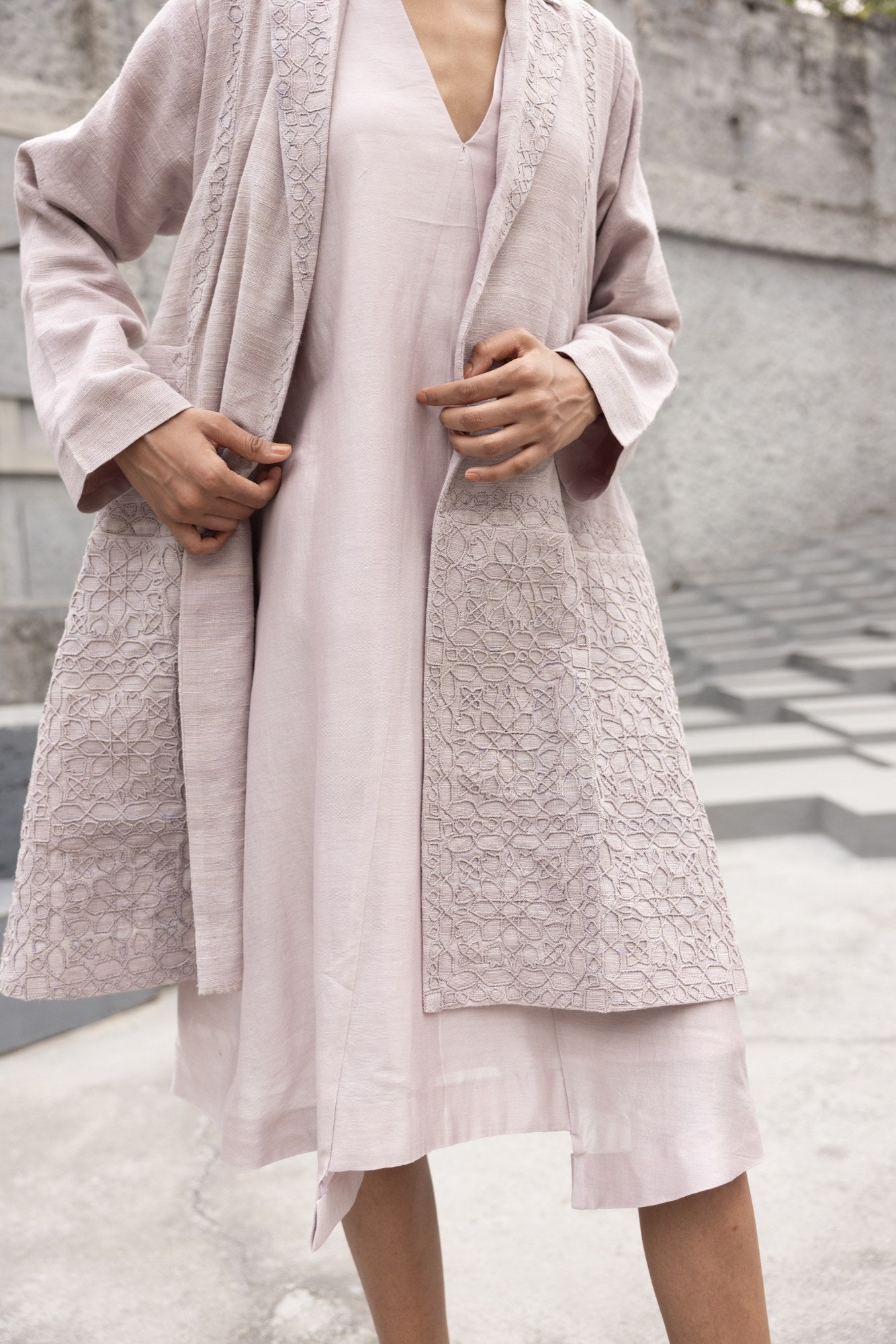 ZAHRA JACKET DRESS SET