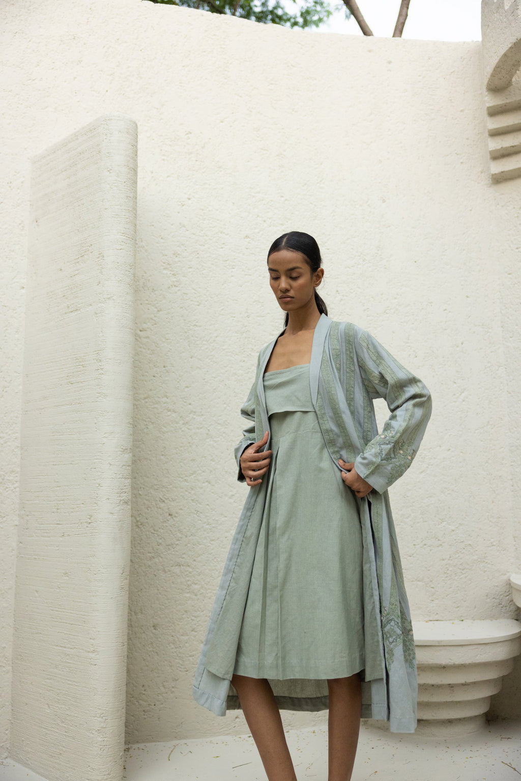 ZAHRA JACKET DRESS SET