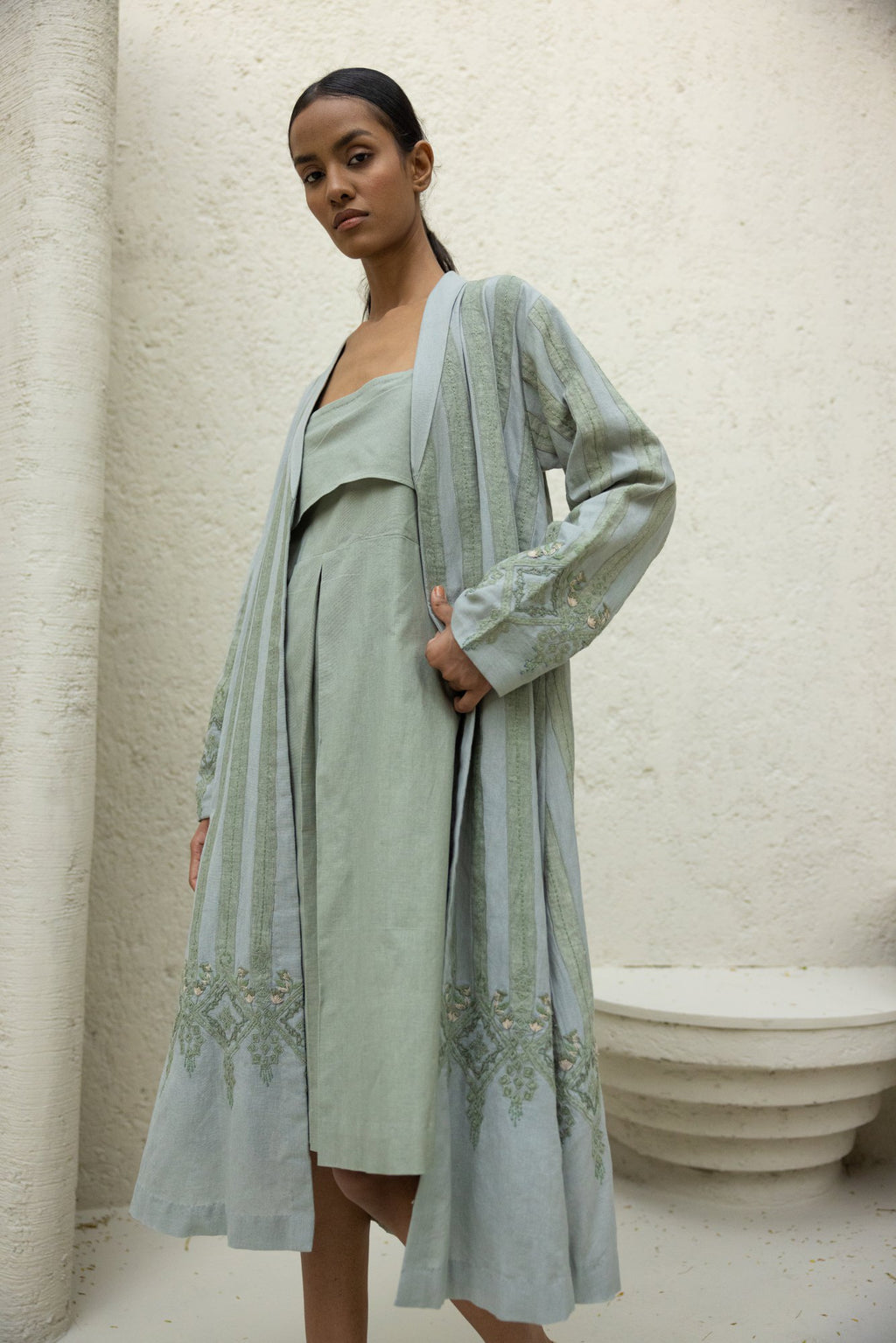 ZAHRA JACKET DRESS SET